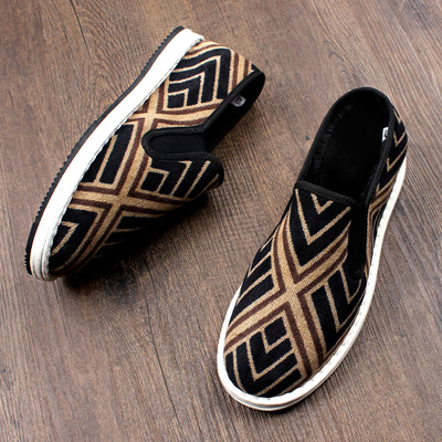 保暖老北京布鞋千层底加绒二棉鞋