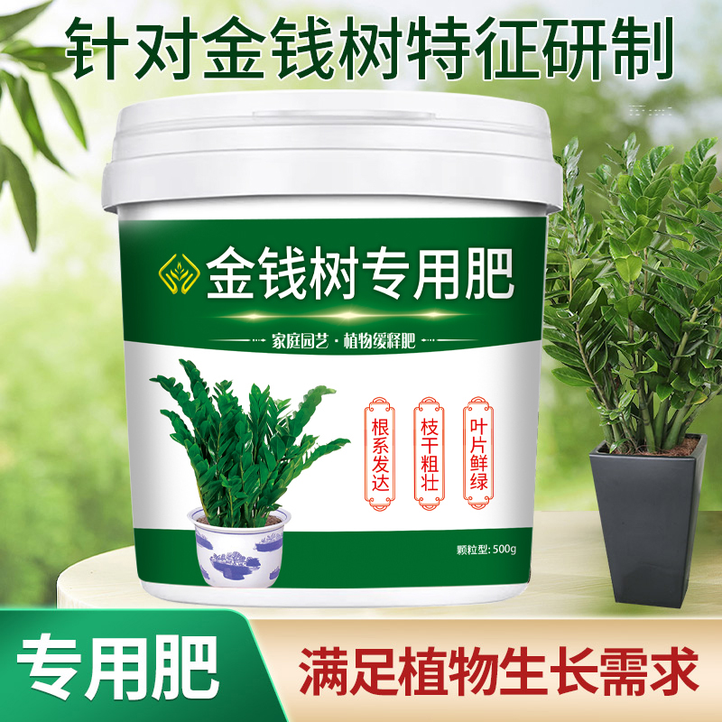 金钱树专用肥增根壮苗四季通用有机缓释型防板结防病除菌调营养