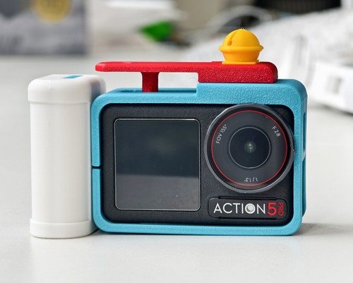 【大疆】ACTION3/4/5Pro相机外壳 街拍手柄 哆啦A梦小叮当配色