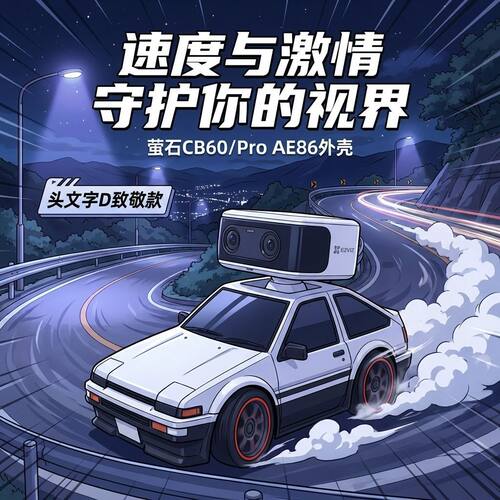 纸头哥DIY适用萤石CB60/Pro AE86外壳底座支持万利达魔方监控配件