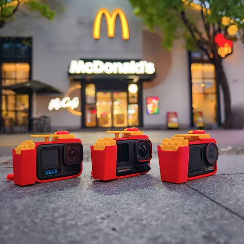 【纸头哥相机壳】大疆ACTION3/4/5Pro相机外壳 街拍套装 包含兔笼