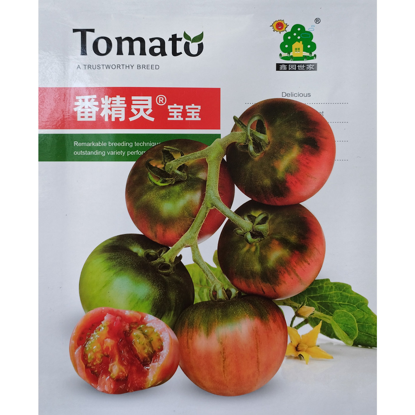 番精灵宝宝高甜水果草莓番茄种子