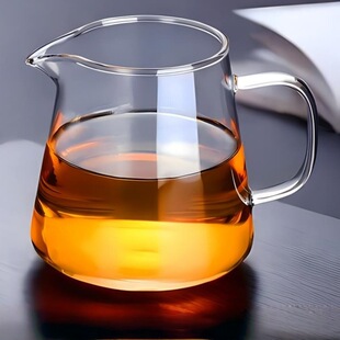 加厚高硼硅玻璃公道杯家用多规格耐热玻璃茶海分茶器断水利落