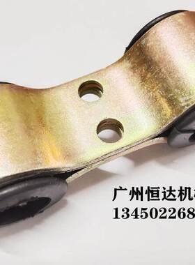 挖掘机配件现代R225-9 265 275VS 305VS 350VS大臂油管夹卡子胶垫