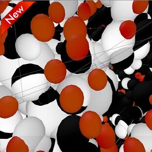 C4D动力学小球挤压生长动画2024A301学习交流参考很不错哦