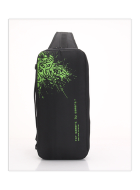 Razer/雷蛇喷洒单肩包电竞外设游戏收纳整理装备机械键盘