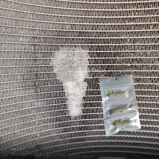 铝翅片散热器铜管漏了修补胶水耐高温蒸发器盘管漏R410冷媒补漏胶