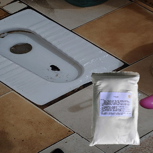 蹲厕破洞这样修补胶厕所老式马桶