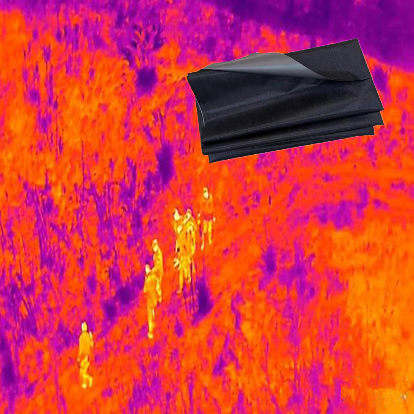 防红外线专用布防热成像看透热点