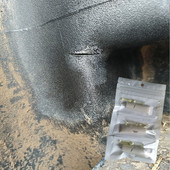 货车黑塑料PE油箱裂缝漏油修补胶尿素箱汽油罐柴油桶破裂修复焊接