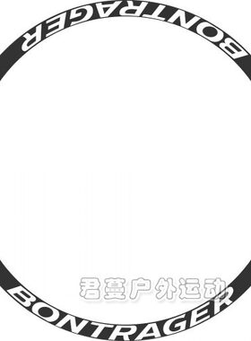 棒槌哥 LINE PRO 30 山地自行车轮组贴纸 刀圈个性贴纸 2个轮