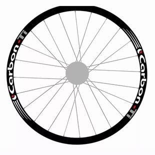 CARBONE Ruote IT轮组贴纸公路车碳圈刀圈贴纸自行车轮组贴纸700C