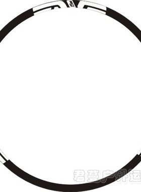 26/27.5/29寸 EVNE M9山地车轮组贴纸 死飞MTB刀圈 防水防晒贴