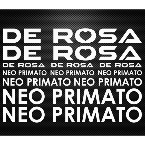 DE ROSA NEO PRIMATO自行车架贴纸个性改色贴花车贴反光贴花贴