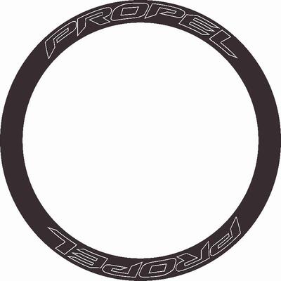 PROPEL线条轮组贴纸公路车轮组碳圈刀圈贴纸自行车轮组贴纸个性贴