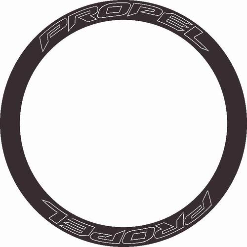 PROPEL线条轮组贴纸公路车轮组碳圈刀圈贴纸自行车轮组贴纸个性贴