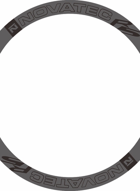 适用诺飞客AR5轮组贴纸NOVATEC公路车轮毂碳圈刀贴纸自行车轮贴