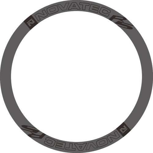 适用诺飞客AR5轮组贴纸NOVATEC公路车轮毂碳圈刀贴纸自行车轮贴