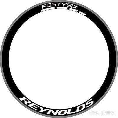 Reynolds 46 Forty Six SLG公路自行车轮组贴纸 碳刀圈防水防晒贴