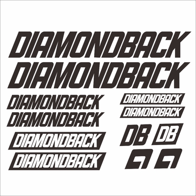 DIAMONDBACK车架贴贴纸公路自行车反光死飞车架贴镂空贴防晒个性