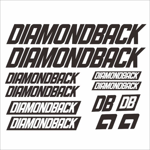 DIAMONDBACK车架贴贴纸公路自行车反光死飞车架贴镂空贴防晒个性