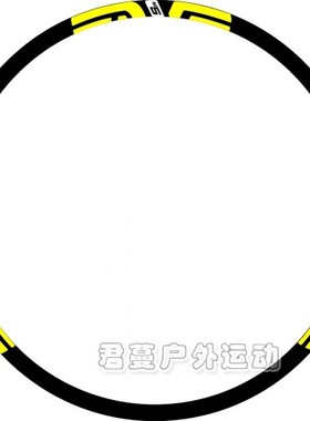 新款EVNE M5/6/7山地车轮组贴纸 死飞MTB刀圈给性防水防晒贴