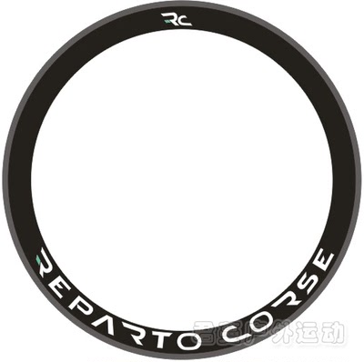 REPARTO CORSE RC轮组贴纸公路车轮组贴碳圈刀圈贴纸2个轮子个性