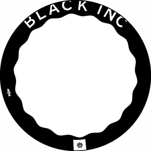 BLACK INC波浪轮碳刀圈轮组贴纸公路车轮组碳刀圈自行车轮组贴纸