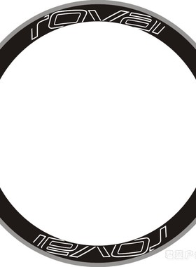 ROVAL线条款轮组贴纸公路车轮组碳圈刀圈贴纸自行车轮组贴纸 刀圈