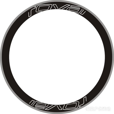 ROVAL线条款轮组贴纸公路车轮组碳圈刀圈贴纸自行车轮组贴纸 刀圈