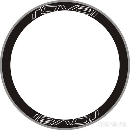 ROVAL线条款轮组贴纸公路车轮组碳圈刀圈贴纸自行车轮组贴纸 刀圈