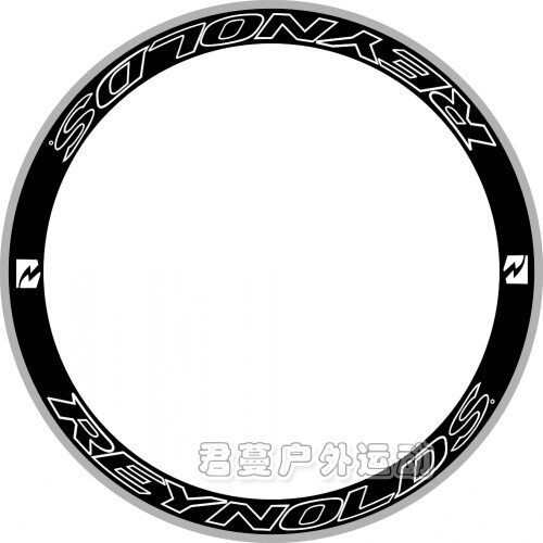 Reynolds Aero 58 公路自行车轮组贴纸 碳刀圈个性贴纸 2个轮子
