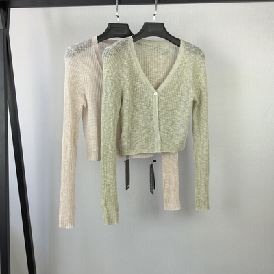 2026夏季新款女装S·D百搭针织开衫空调服时尚个性防晒衣242Z3512