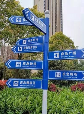 导向牌指示牌款式内容可定制