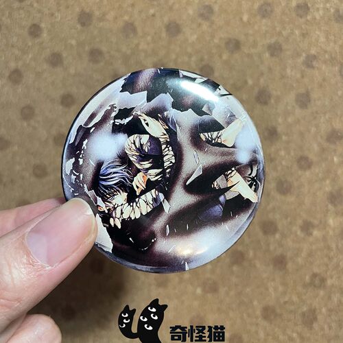 奇怪猫 漫画系列clamp司狼神威X战记天龙包挂装饰徽章吧唧
