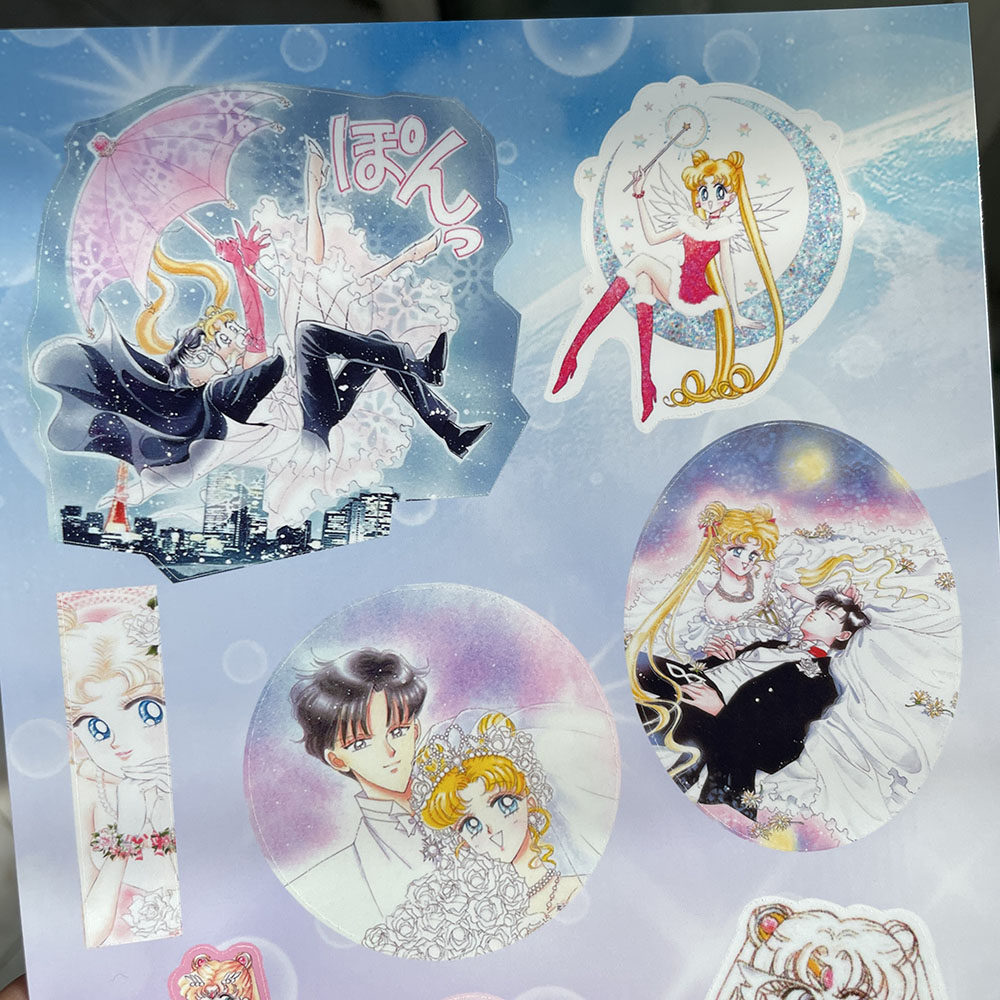 奇怪猫美少女战士月野兔地场卫手机mac电脑手帐装饰收藏痛贴纸,文具电教/文化用品/商务用品,贴纸/立体贴纸,淘宝优惠券,粉丝福利购,淘宝优惠卷