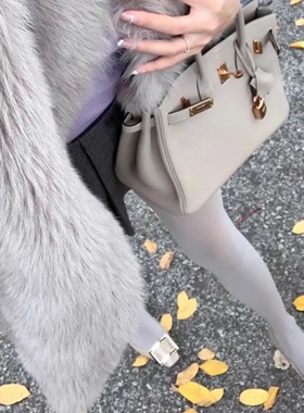 质感提升*秋冬huiFeng智熏同款隐约的诱惑莫兰迪色显瘦红打底丝袜