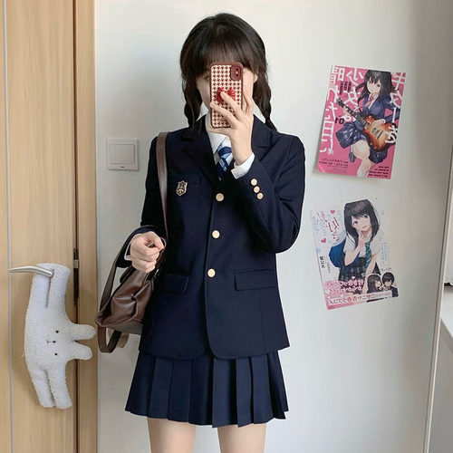 元兮少女藤泽高原创收腰校供西服