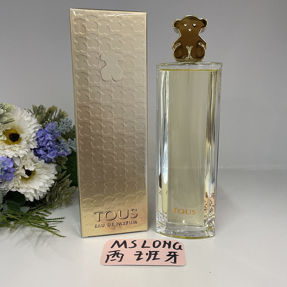 西班牙正品直邮Tous桃丝熊金色小熊浓香/银色淡香可爱女士香水