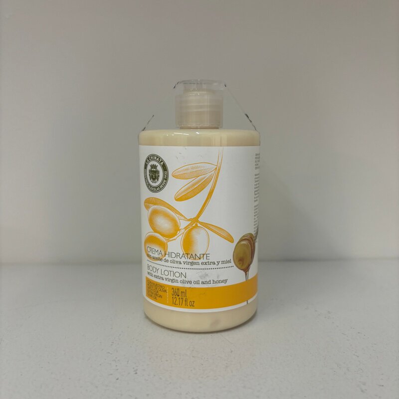 西班牙La Chinata希那塔橄榄油蜂蜜精华身体润肤霜360ml保湿滋养