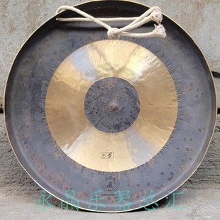 风水锣大锣 抄锣35公分庆典锣 铜锣双色锣 高洪太35CM开道锣 武汉