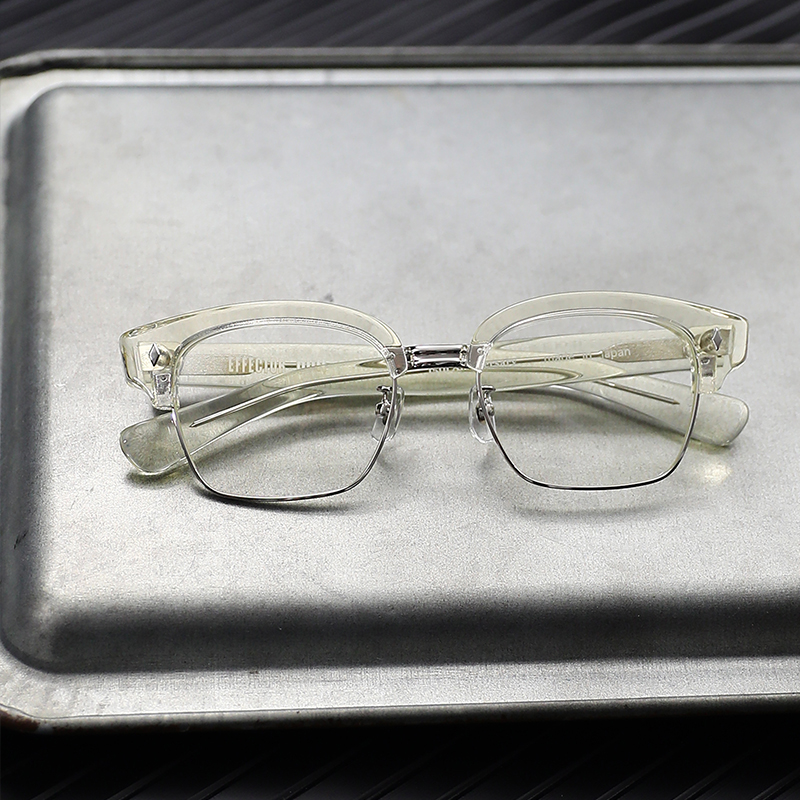 EFFECTOR PULL【the WAREHOUSE optic】眼鏡52口日本手工粗框