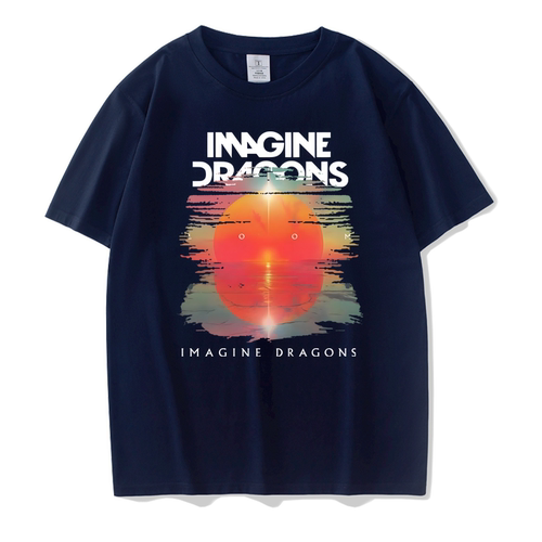 Imagine Dragons loom梦龙乐队周边t恤专辑演唱会短袖衣服tshirt