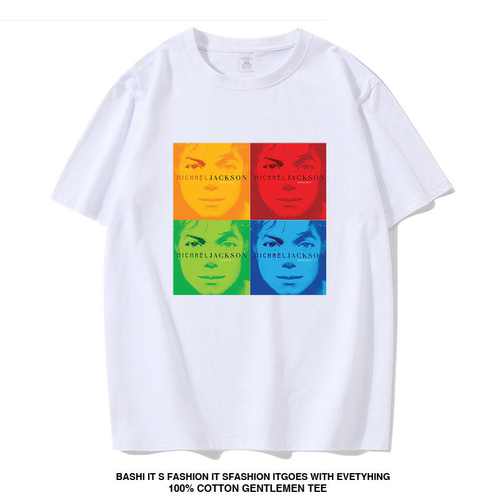 Michael Jackson迈克尔杰克逊Invincible Quad Album同款周边T恤