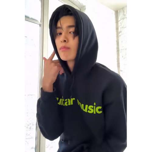 cortis安乾镐同款guitar muisc连帽衫卫衣周边应援物男女外套衣服