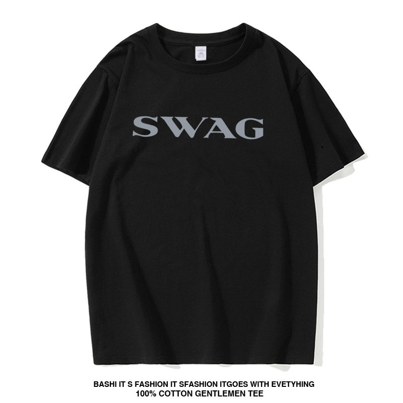 Justin Bieber贾斯汀比伯swag专辑同款周边短袖男女夏季新款T恤衫图片