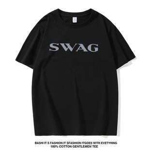 Justin Bieber贾斯汀比伯swag专辑同款周边短袖男女夏季新款T恤衫