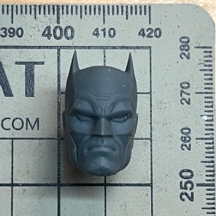 特价瑕疵 漫画蝙蝠侠老年 ML mezco6寸1/12 可动人偶手办头雕白模