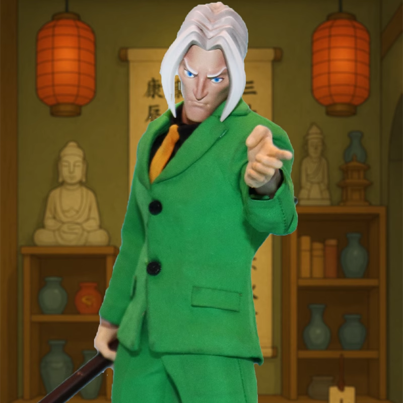 Joy Man Toys 1/12 JM013 恶魔西装 6寸1/12布衣可动人偶手办