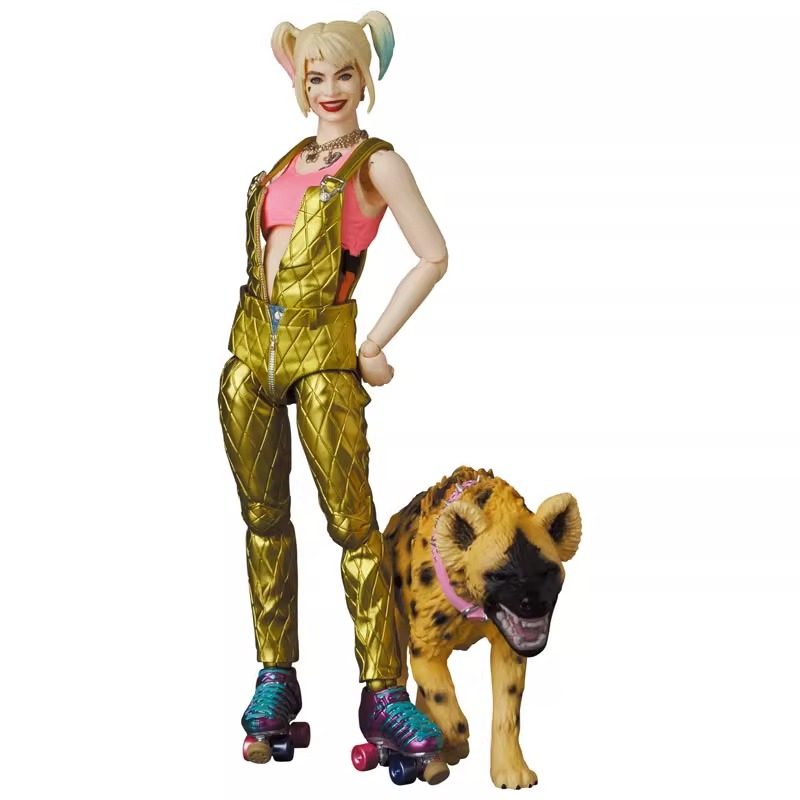 MAFEX 小丑女 猛禽小队 哈莉奎茵 工作服 可动人偶6寸1/12手办